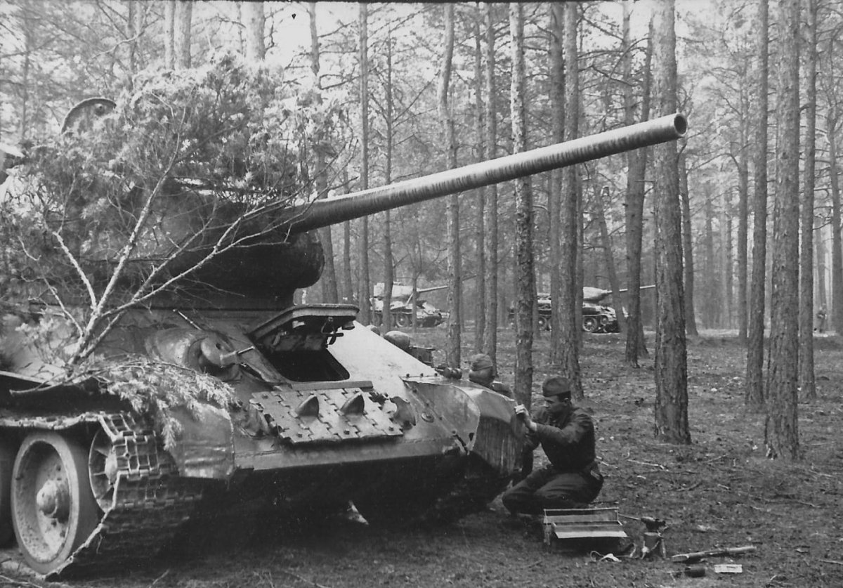 Танки второй мировой войны т-34 85