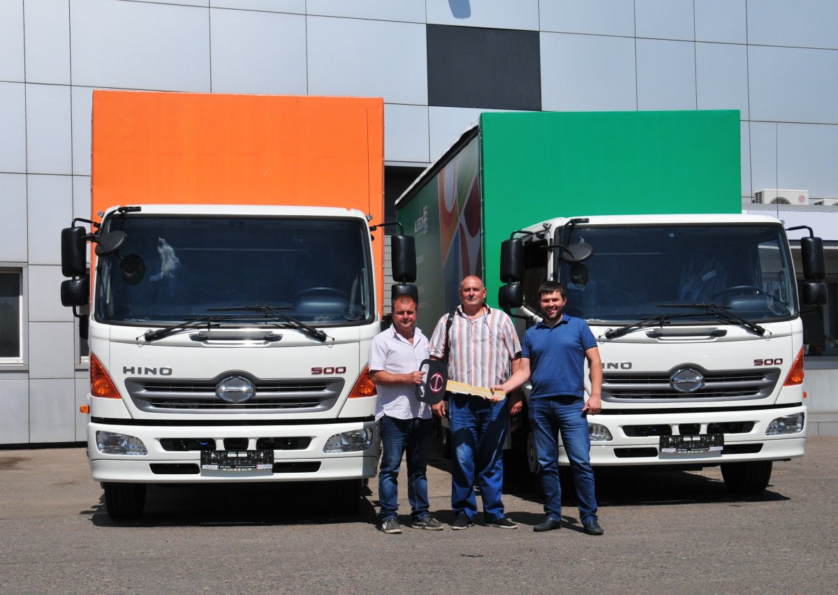 Новое поколения Хино 500