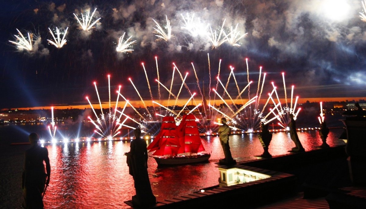 Фестиваль Алые паруса в Санкт-Петербурге 2022