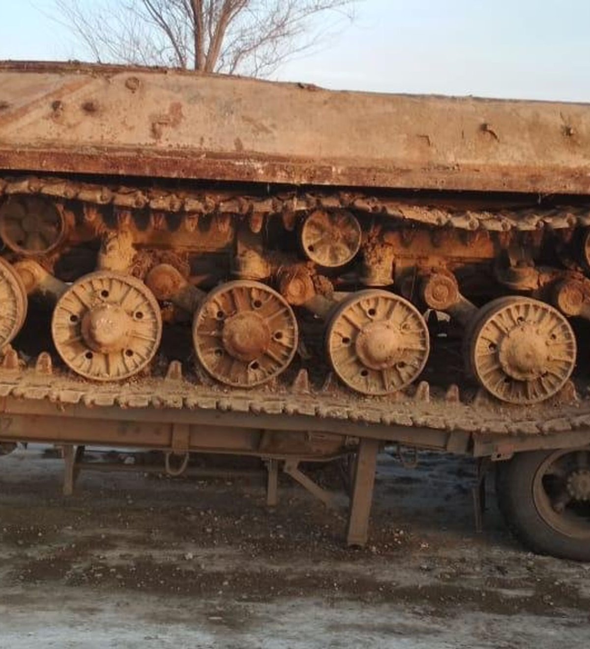 Казахский танк