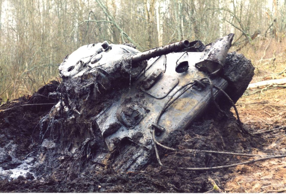 Находки техники ВОВ