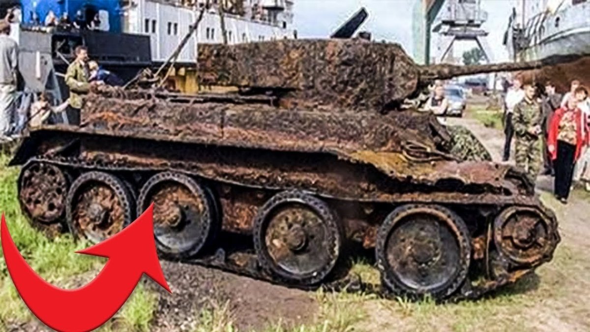 Танк под Вязьмой