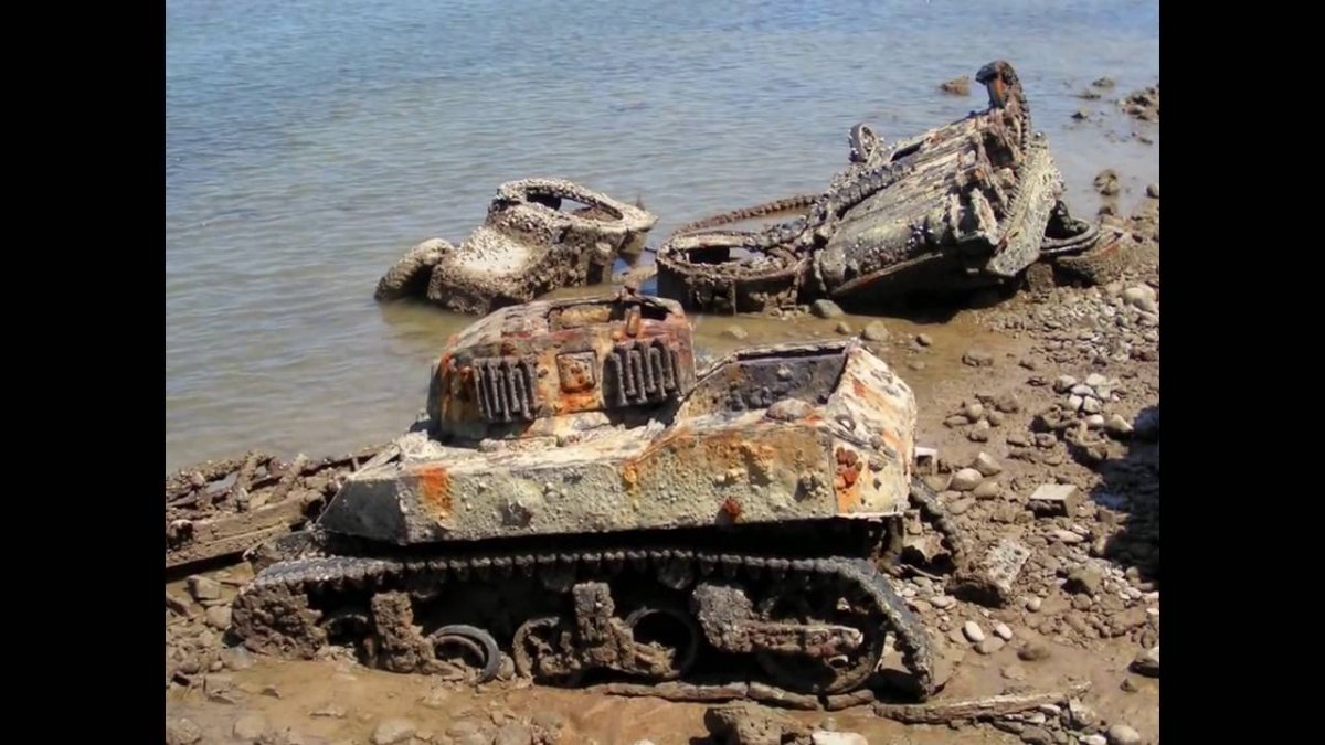 Заброшенные танки второй мировой войны