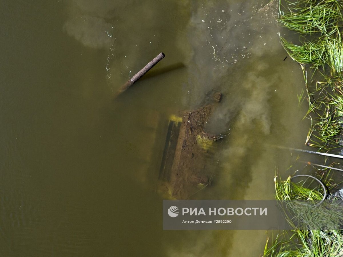 Дно реки Дон