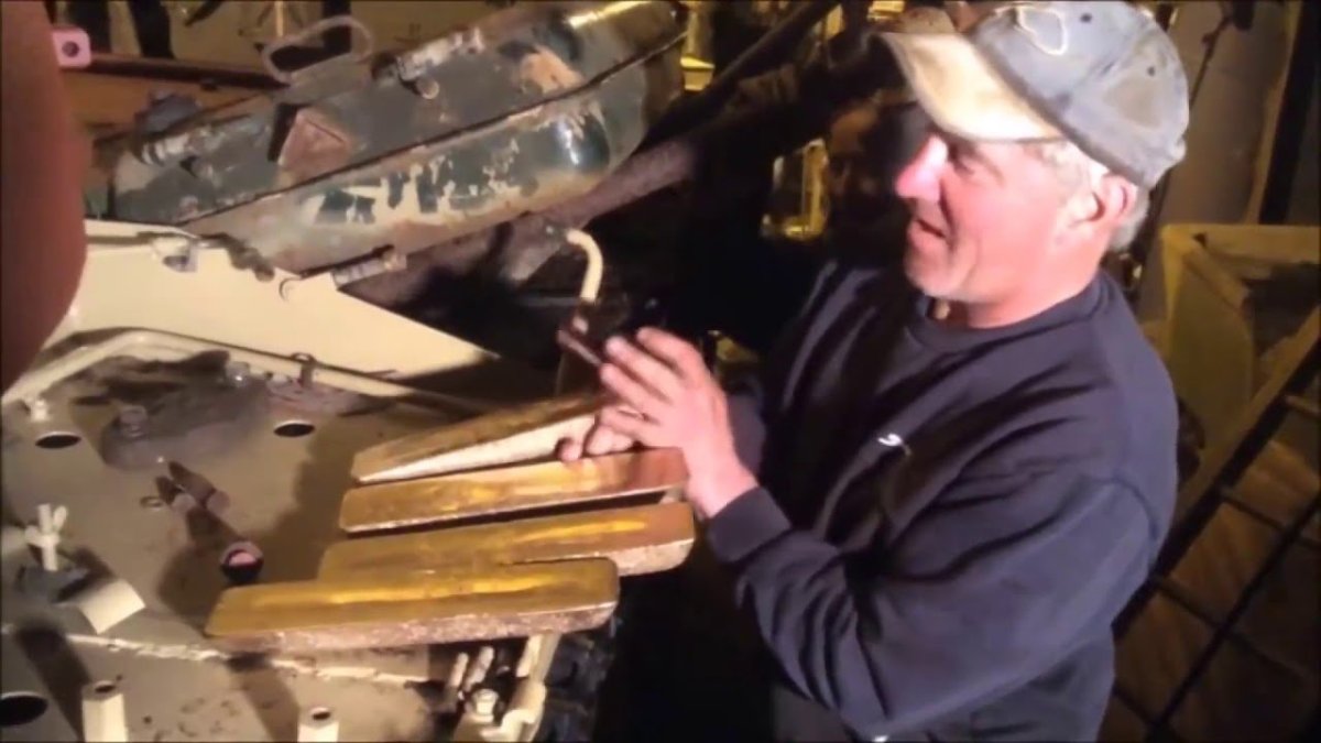 Золото в танке