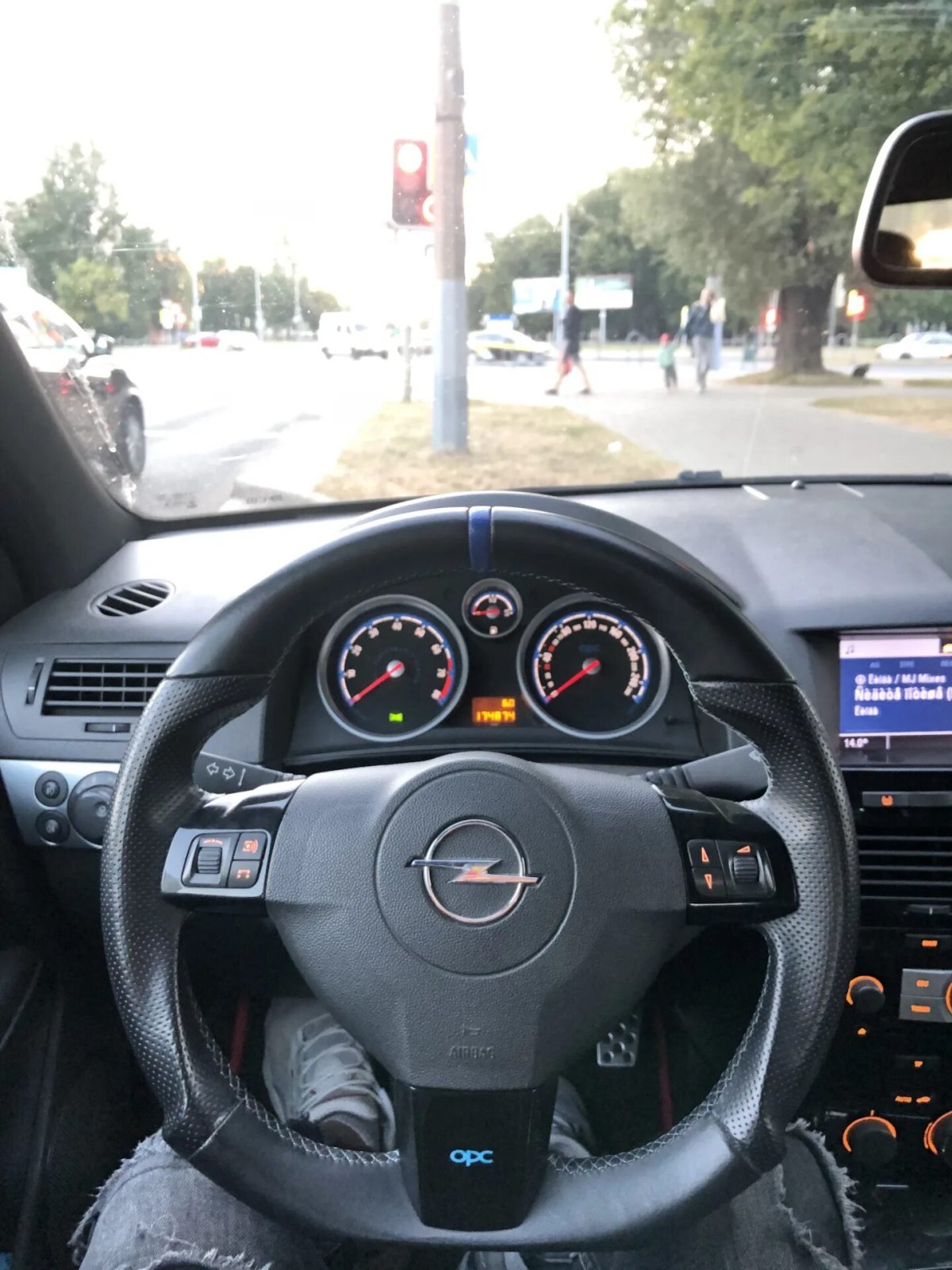 Спортивный руль Опель