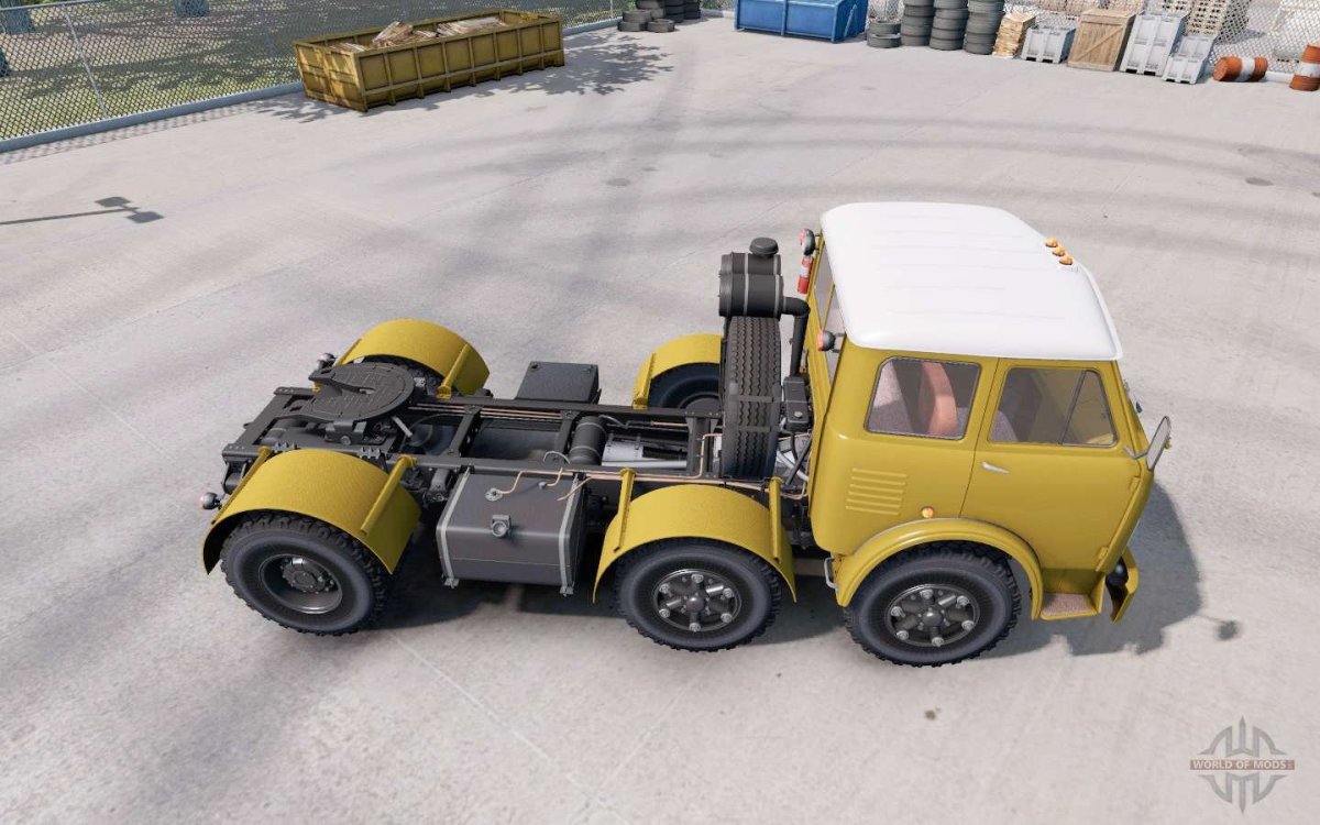 МАЗ 520 полуприцеп