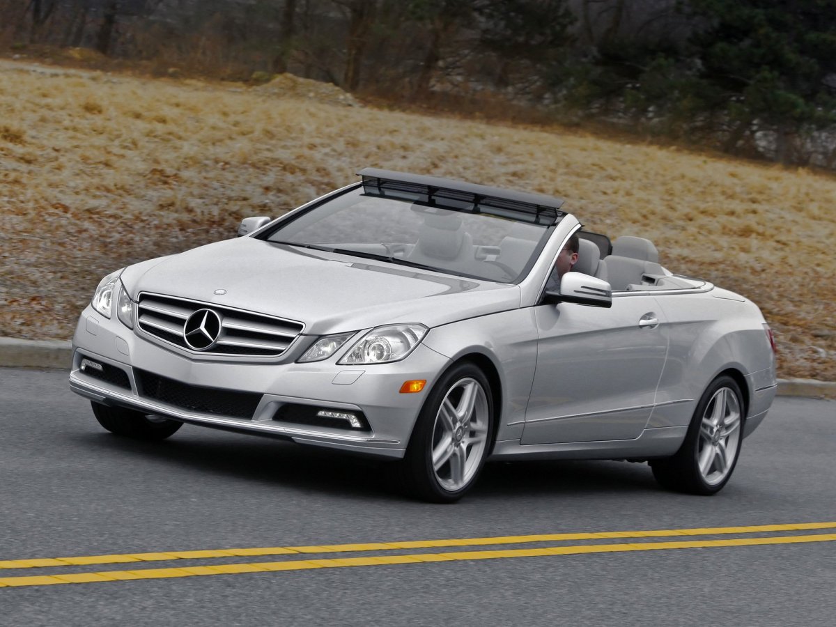 W207 Mercedes кабриолет