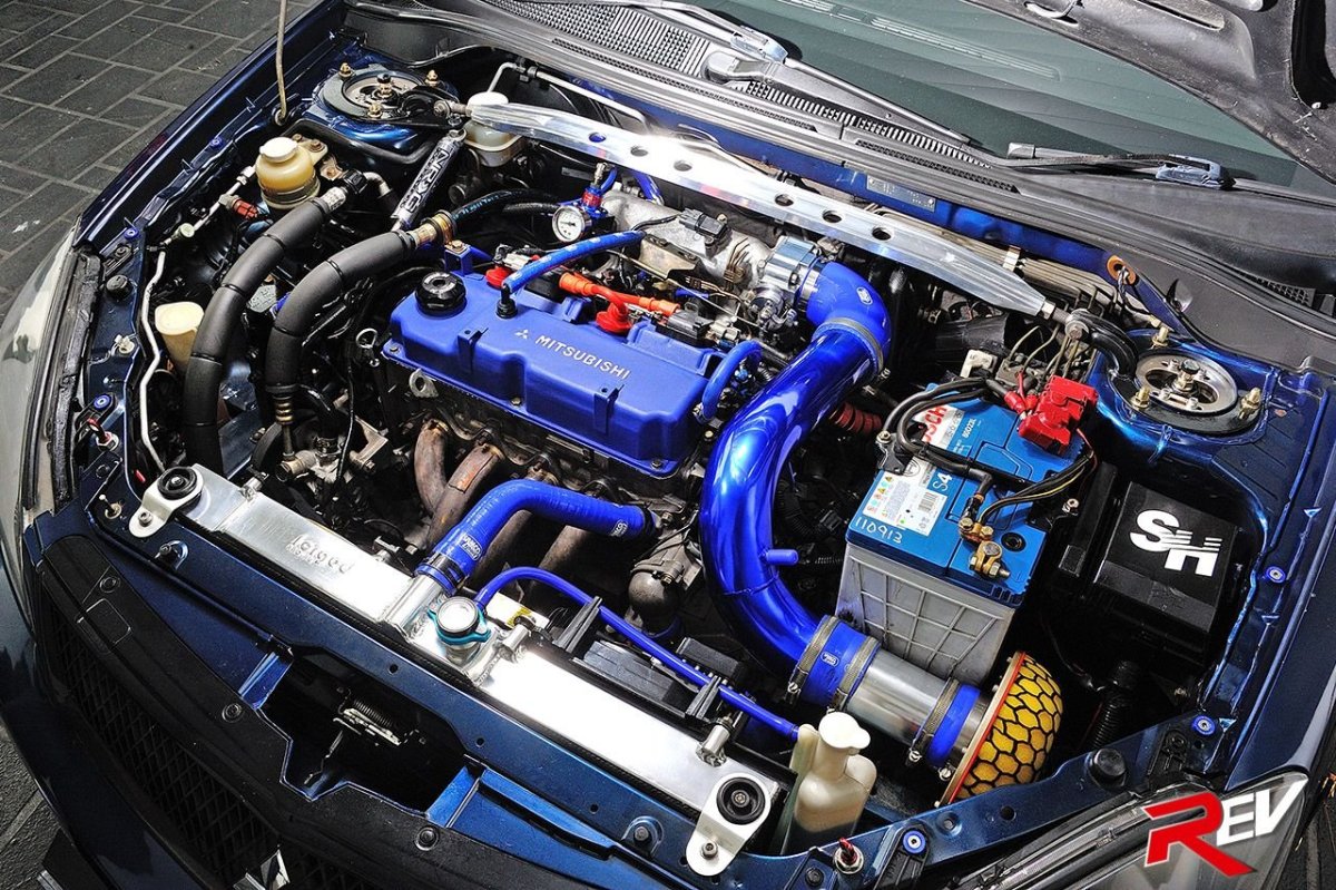 Mitsubishi Lancer Evolution 10 двигатель