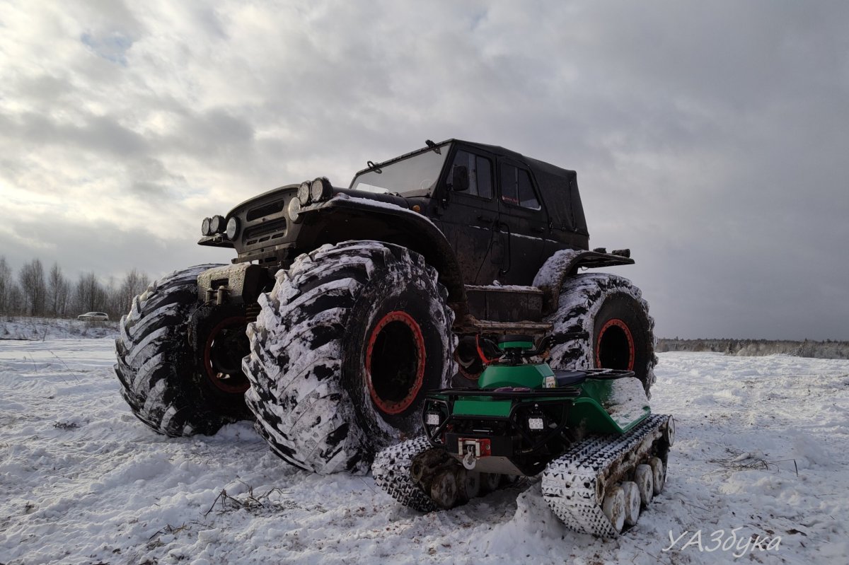 Мини вездеход маламут Power 380l