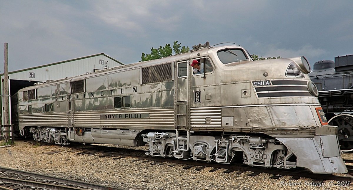 Тепловоз американский EMD e8