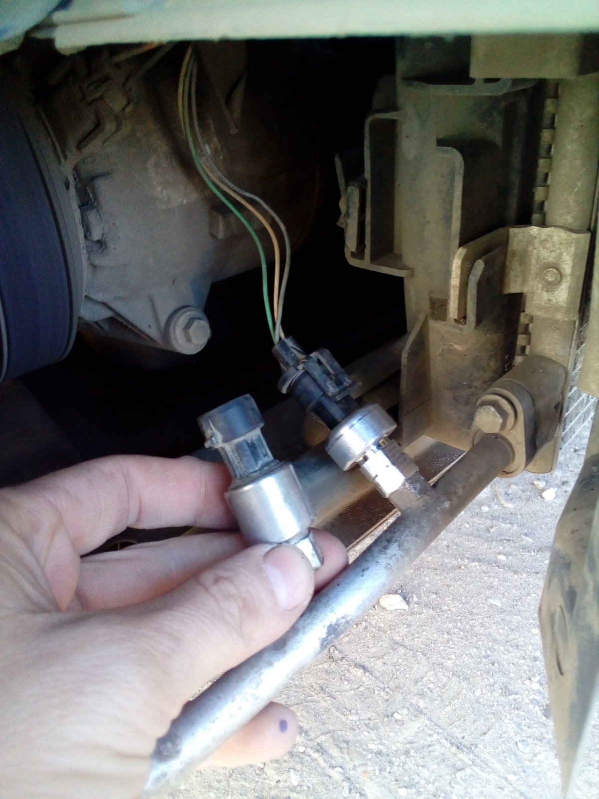 Датчик кондиционера Рено Логан 2