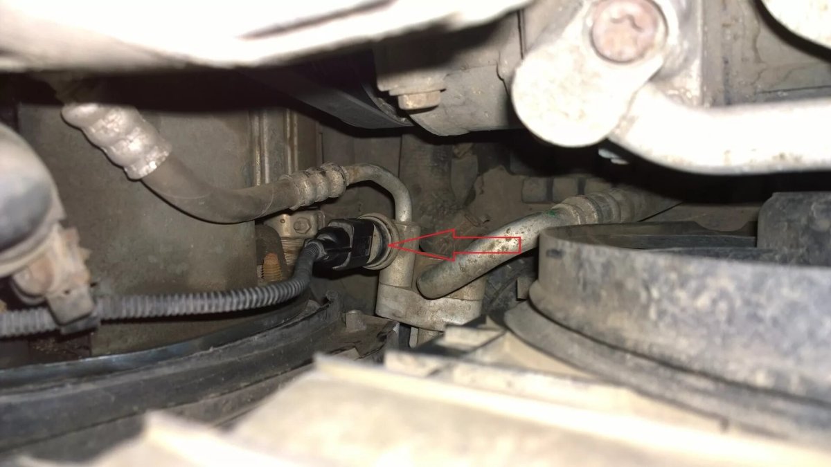 Датчик давления компрессора кондиционера гольф 2011