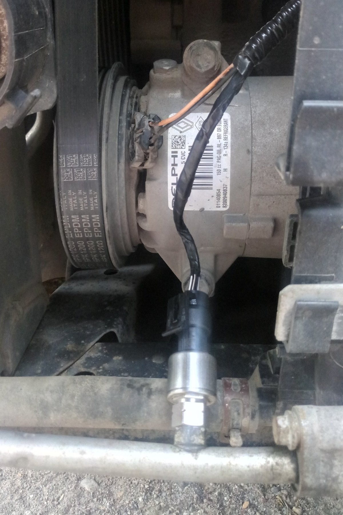 Муфта кондиционера Renault 2 Megane 2