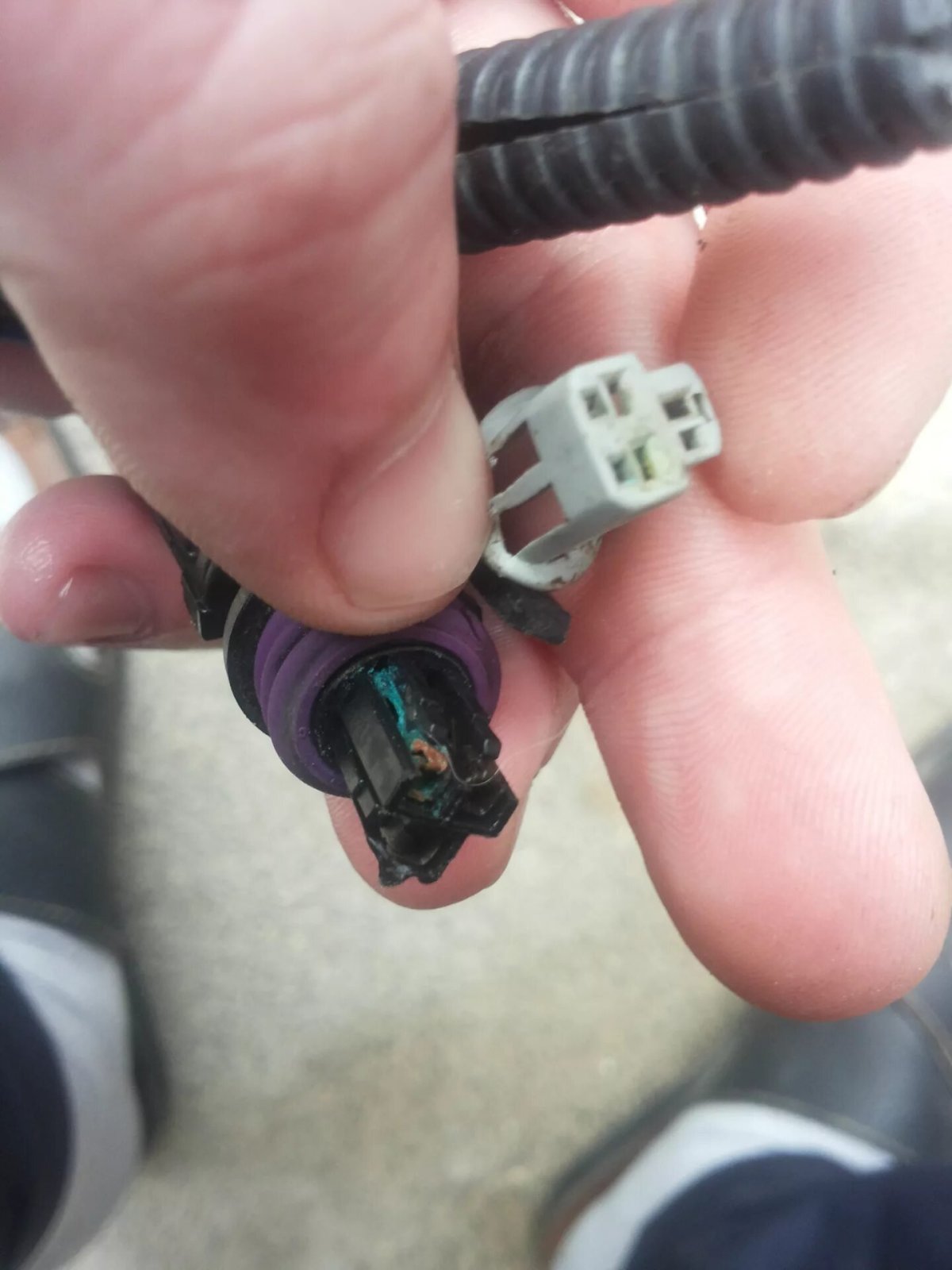 Разъем датчика давления Opel Astra