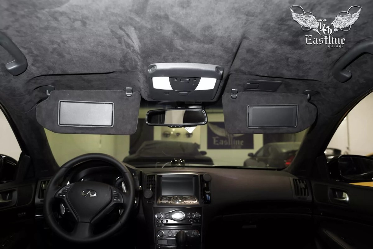 Инфинити g25 черный потолок