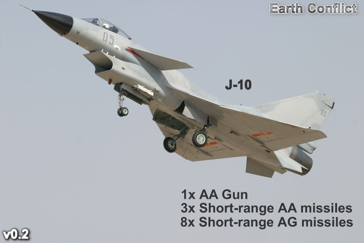 Китайский истребитель j-10
