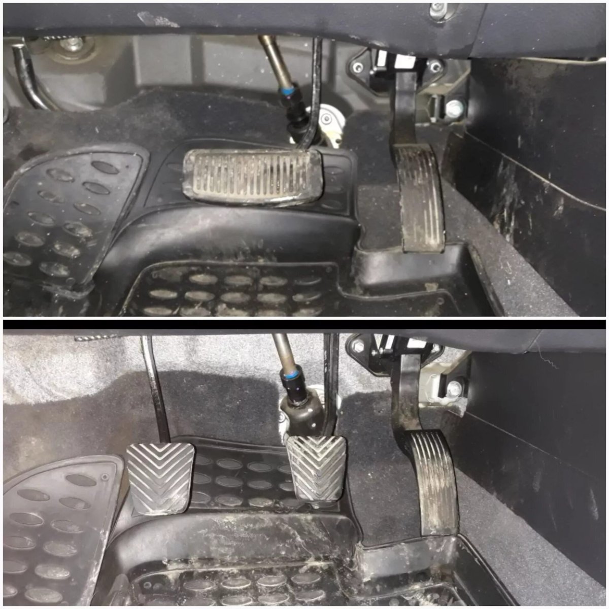 Педали ВАЗ 2110 расположение