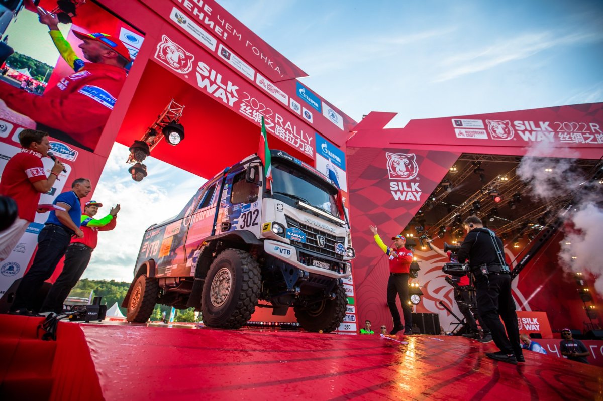 КАМАЗ мастер Силк Вэй