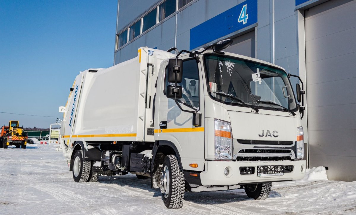Мусоровоз Katmerciler на базе JAC n120