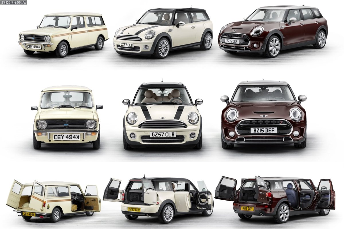 Mini Cooper Clubman чертеж