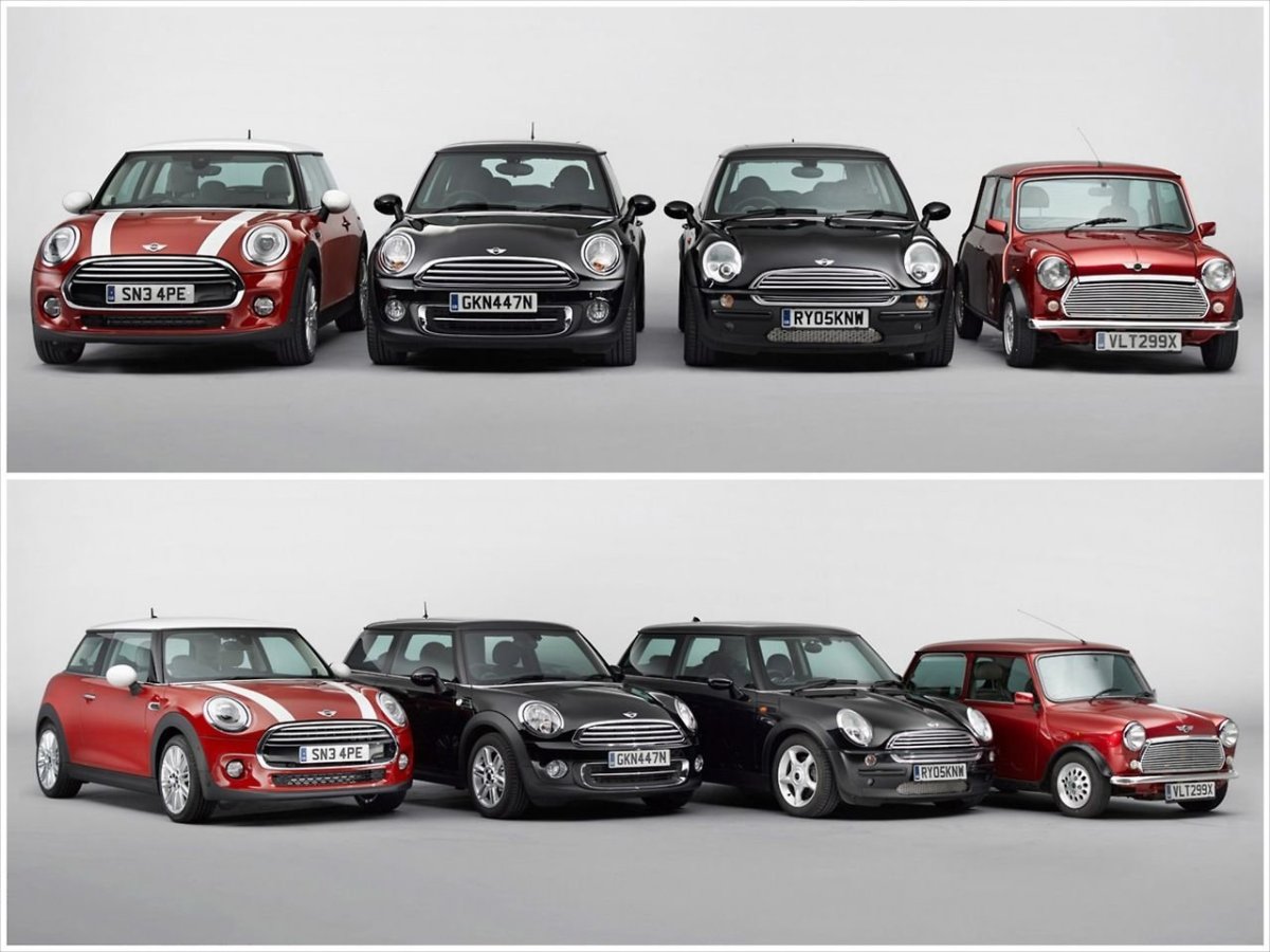 Mini Cooper поколения