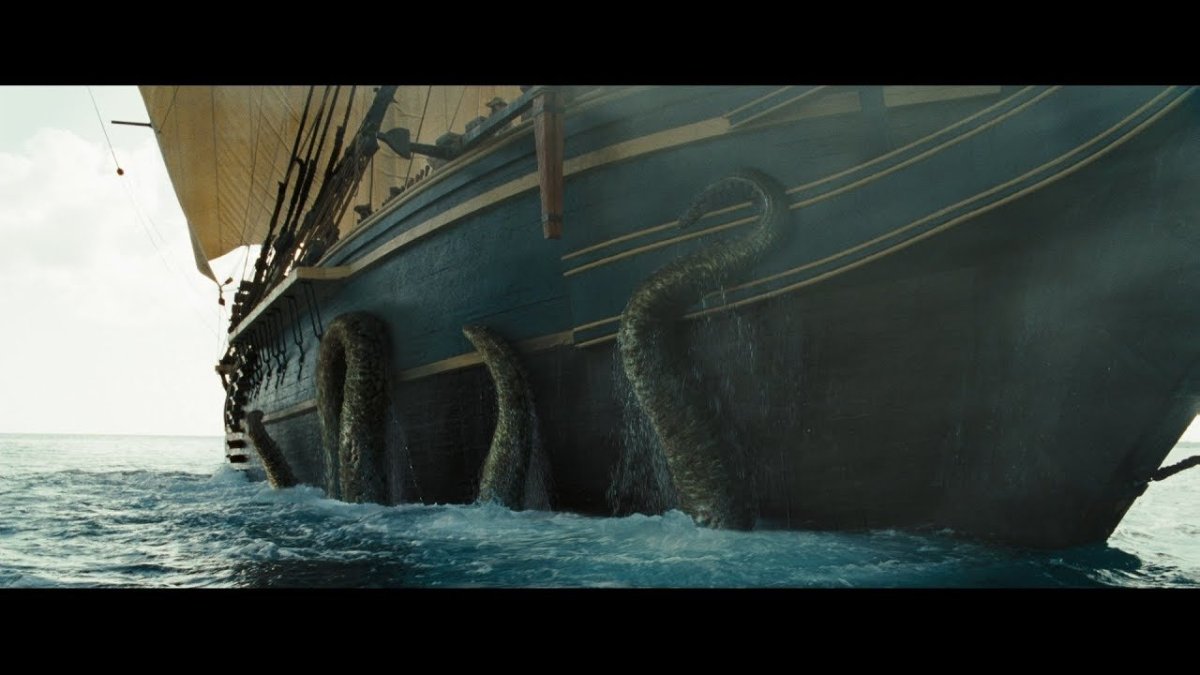 Кракен пираты Карибского моря