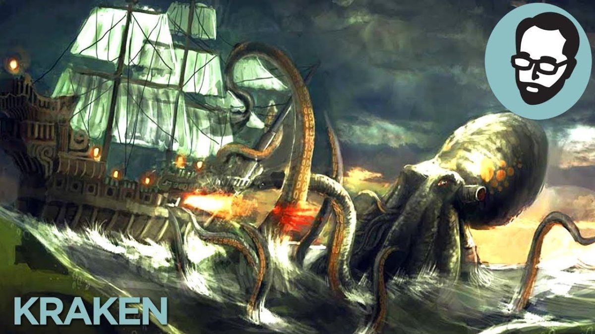 Гигантский кальмар Кракен