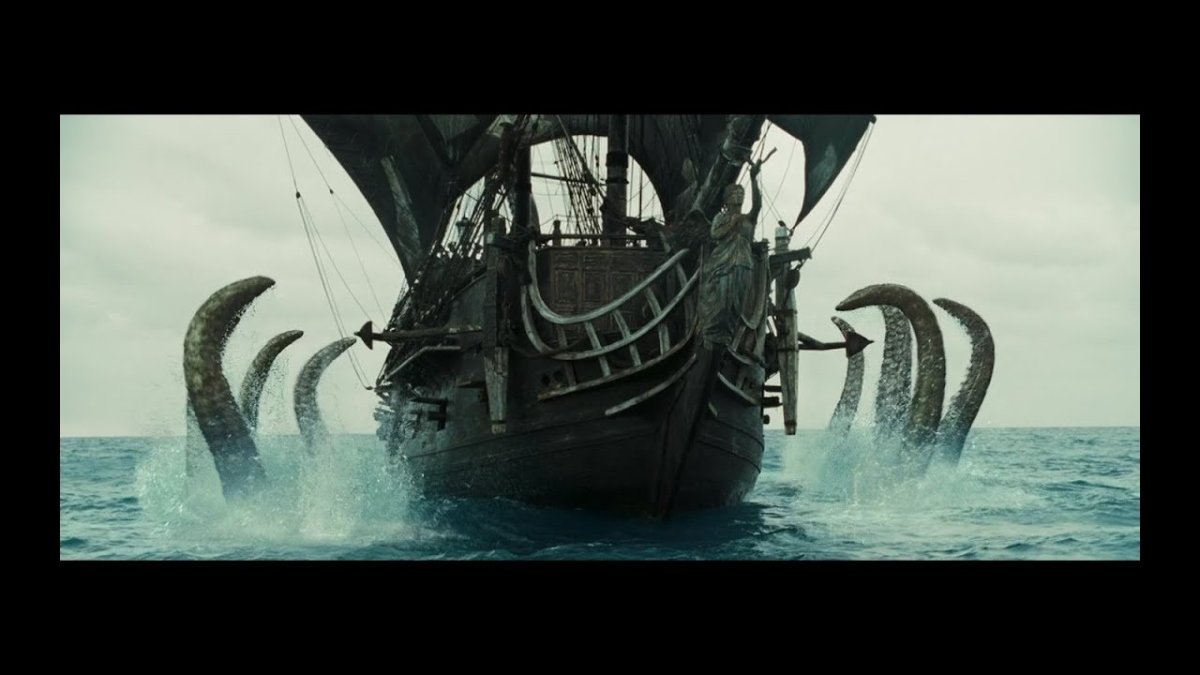 Пираты Карибского моря сундук мертвеца Кракен