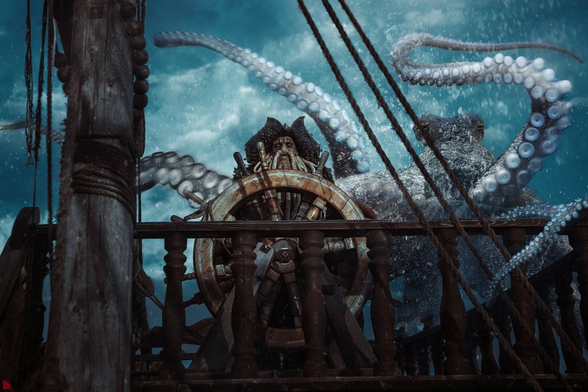 Пираты Карибского моря 2 Кракен