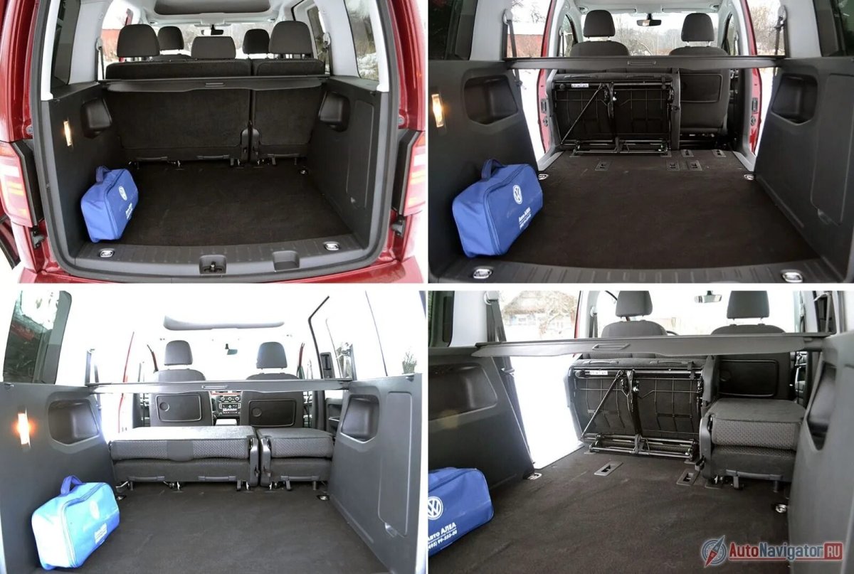 VW Caddy Maxi трансформация салона