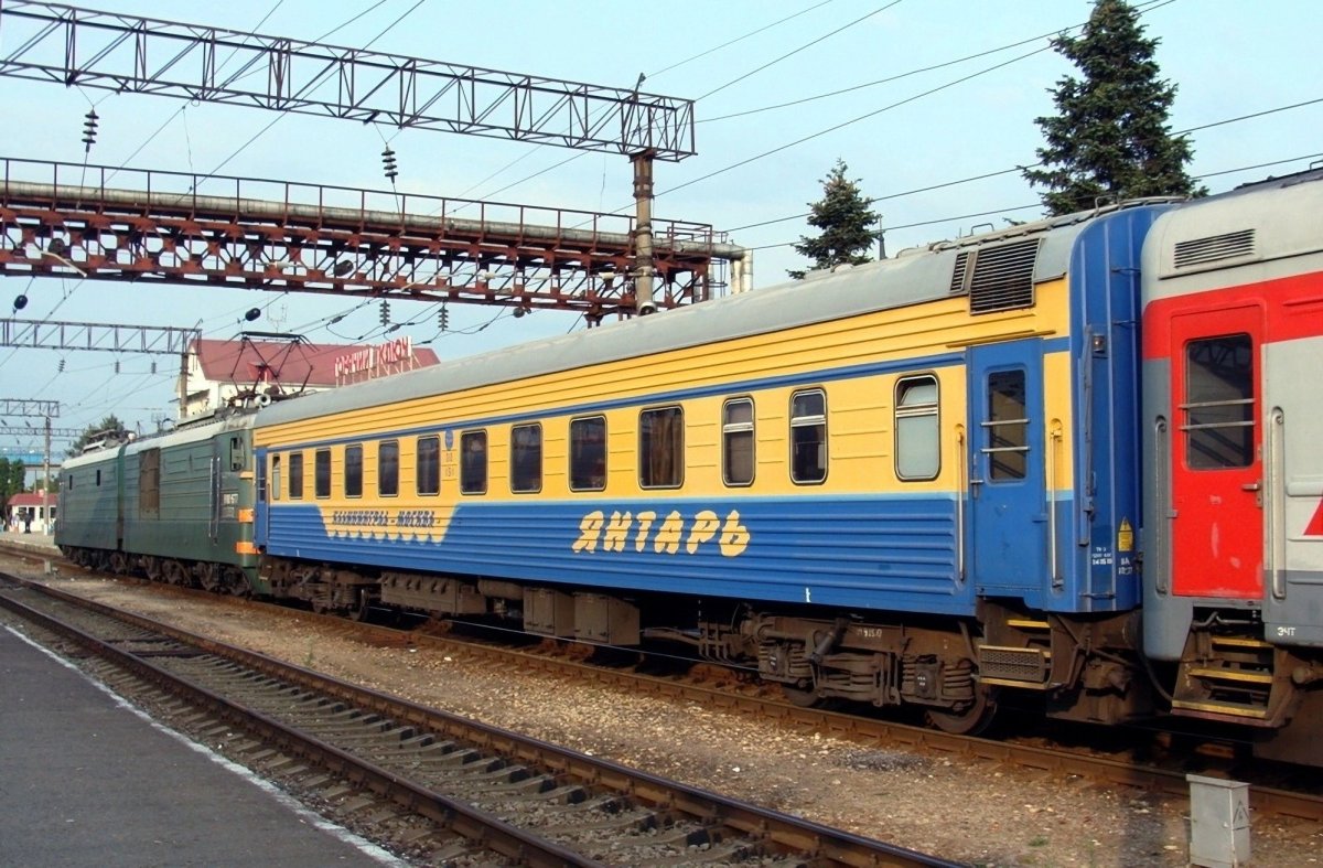 Поезд 029ч янтарь