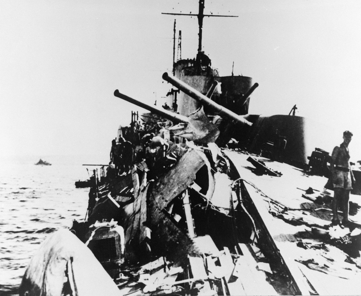 Крейсер Могами 1943