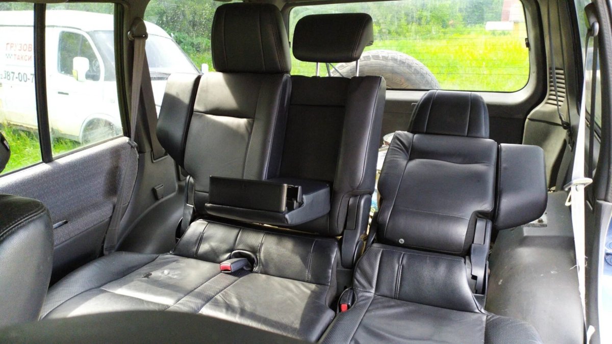 Паджеро 3 салон