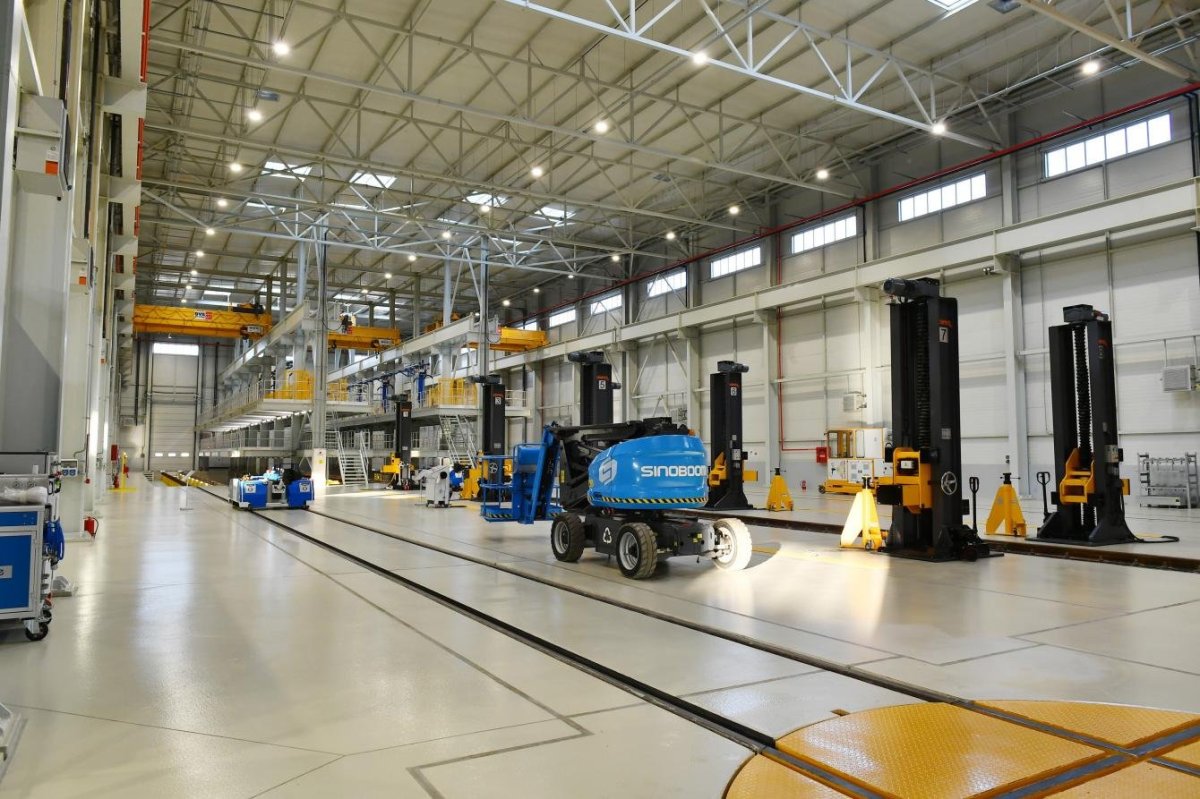 Открытие нового депо в Баку