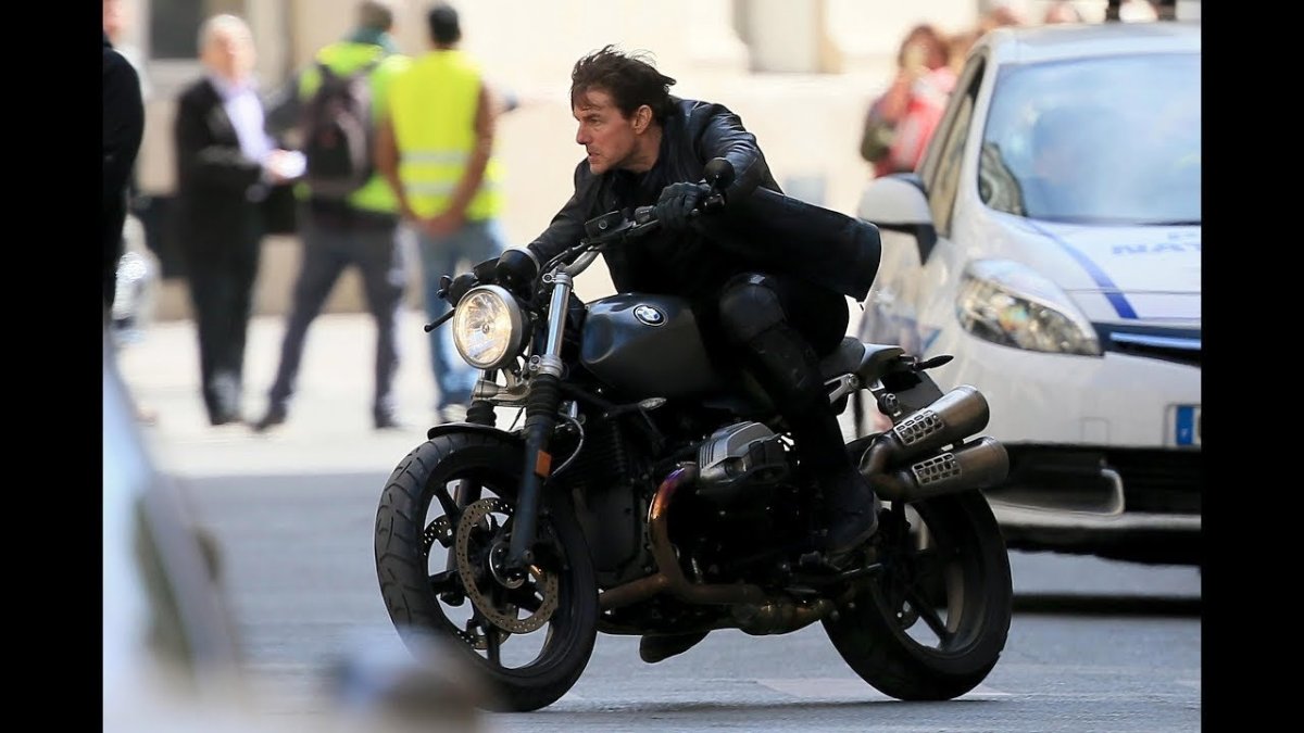 Tom Cruise BMW R NINET