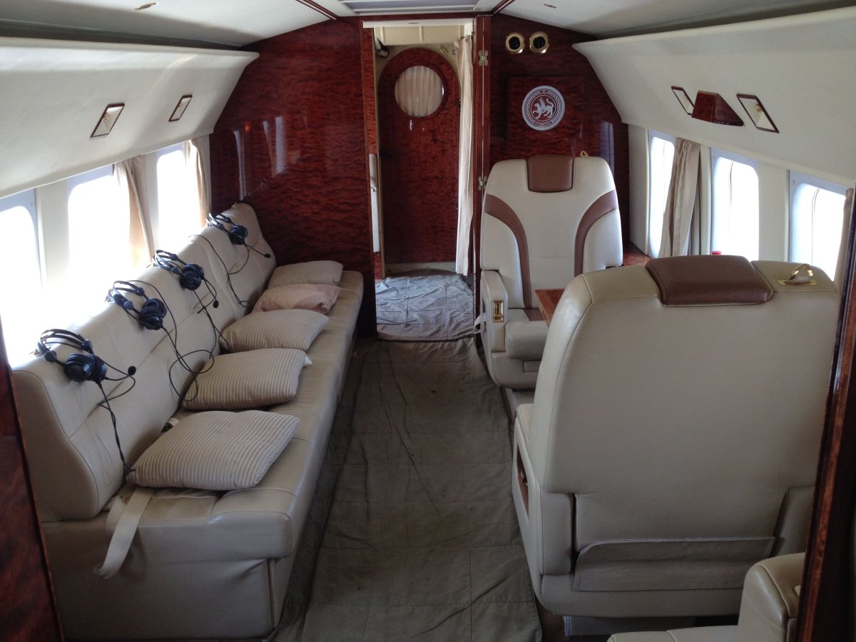 Салон вертолета ми-8 внутри