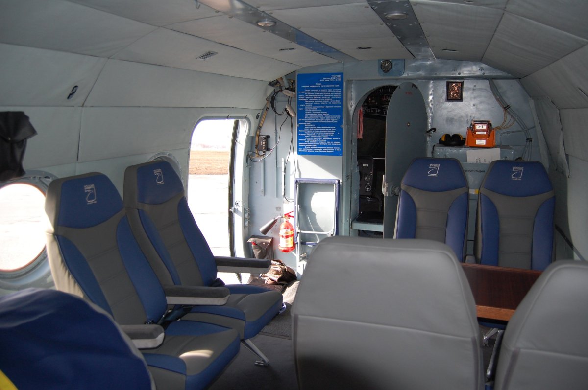 Сиденья вертолета ми 8
