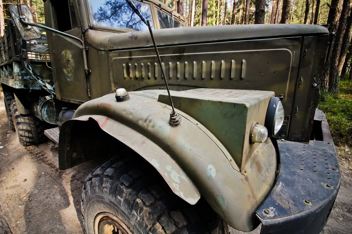 КРАЗ 256 кабина