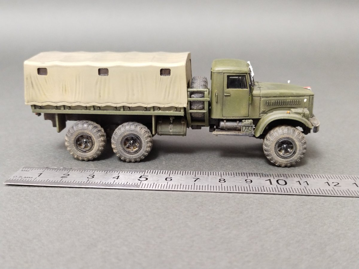 Моделька КРАЗ 255б