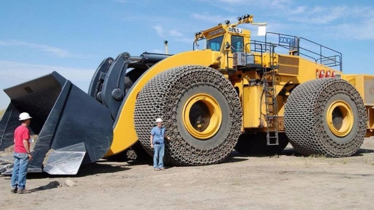 Фронтальный погрузчик «Letourneau» (Леторно) l-2350