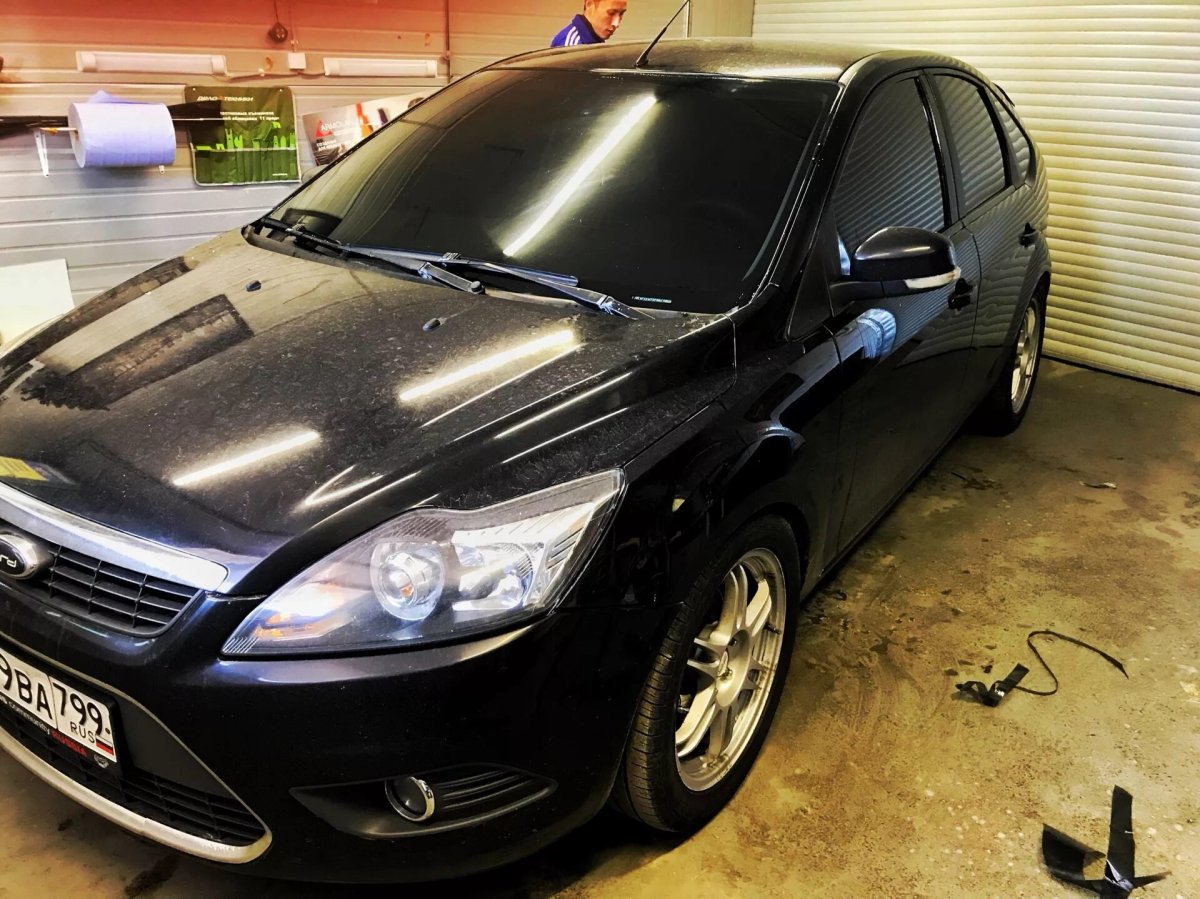 Форд фокус 2 тонированный в круг