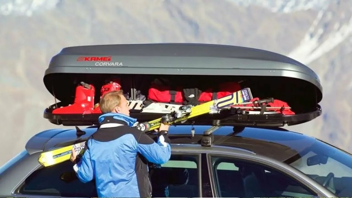 Автобокс на Санта Фе 2