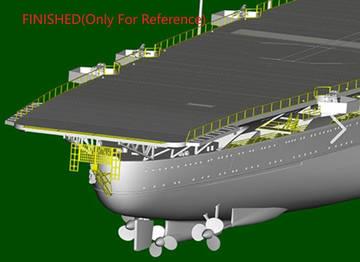Авианосец Везер модель