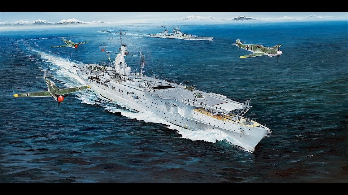 Peter Strasser авианосец