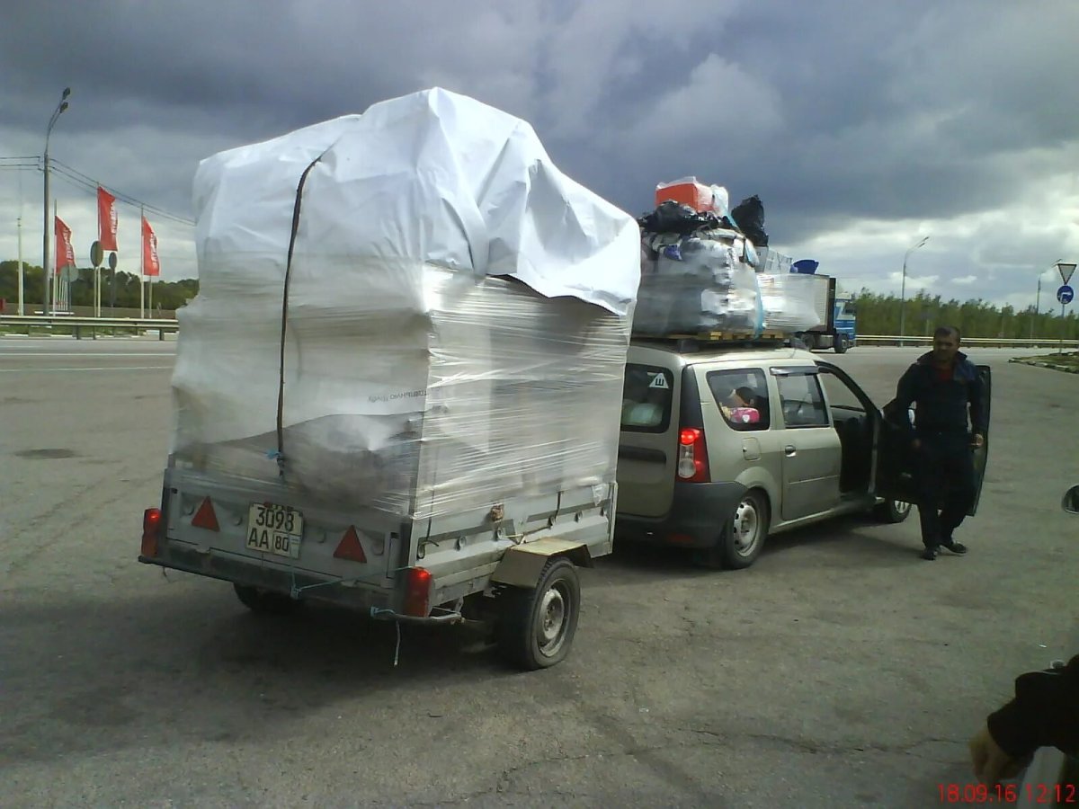 Ларгус груженый