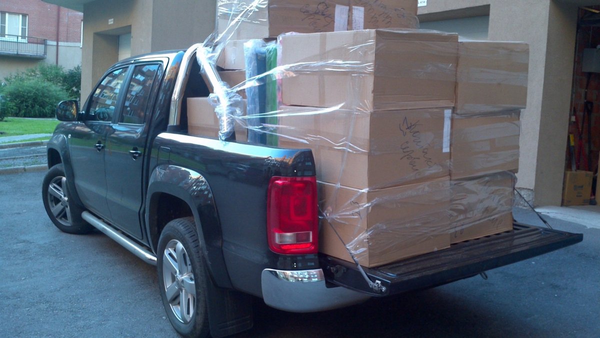 Фольксваген Амарок с прицепом