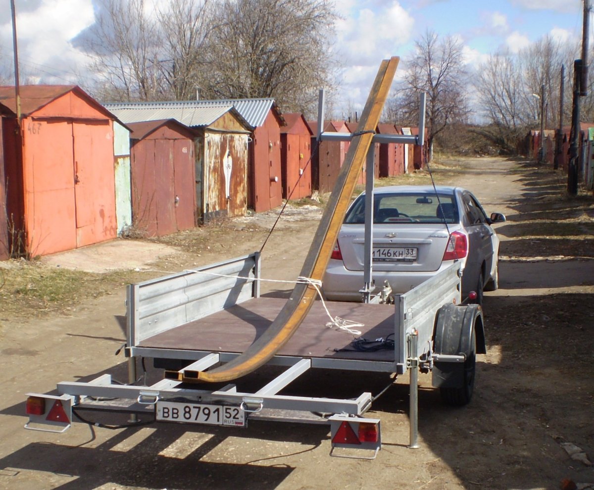 Прицеп эвакуатор МЗСА