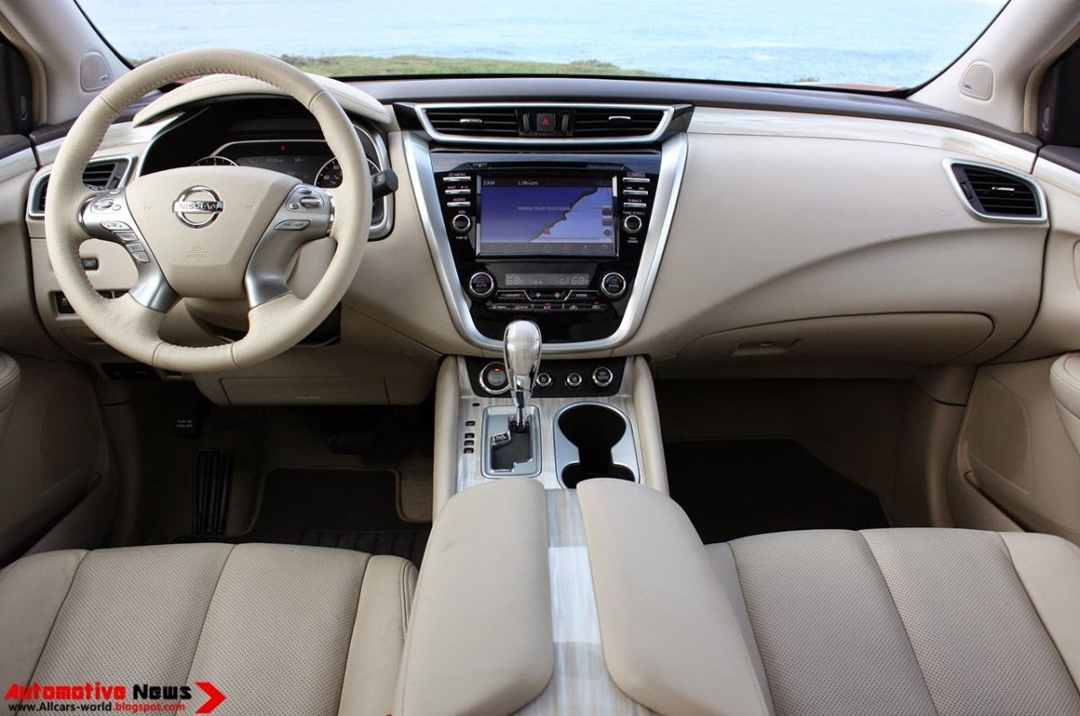 Nissan Murano 2016 салон