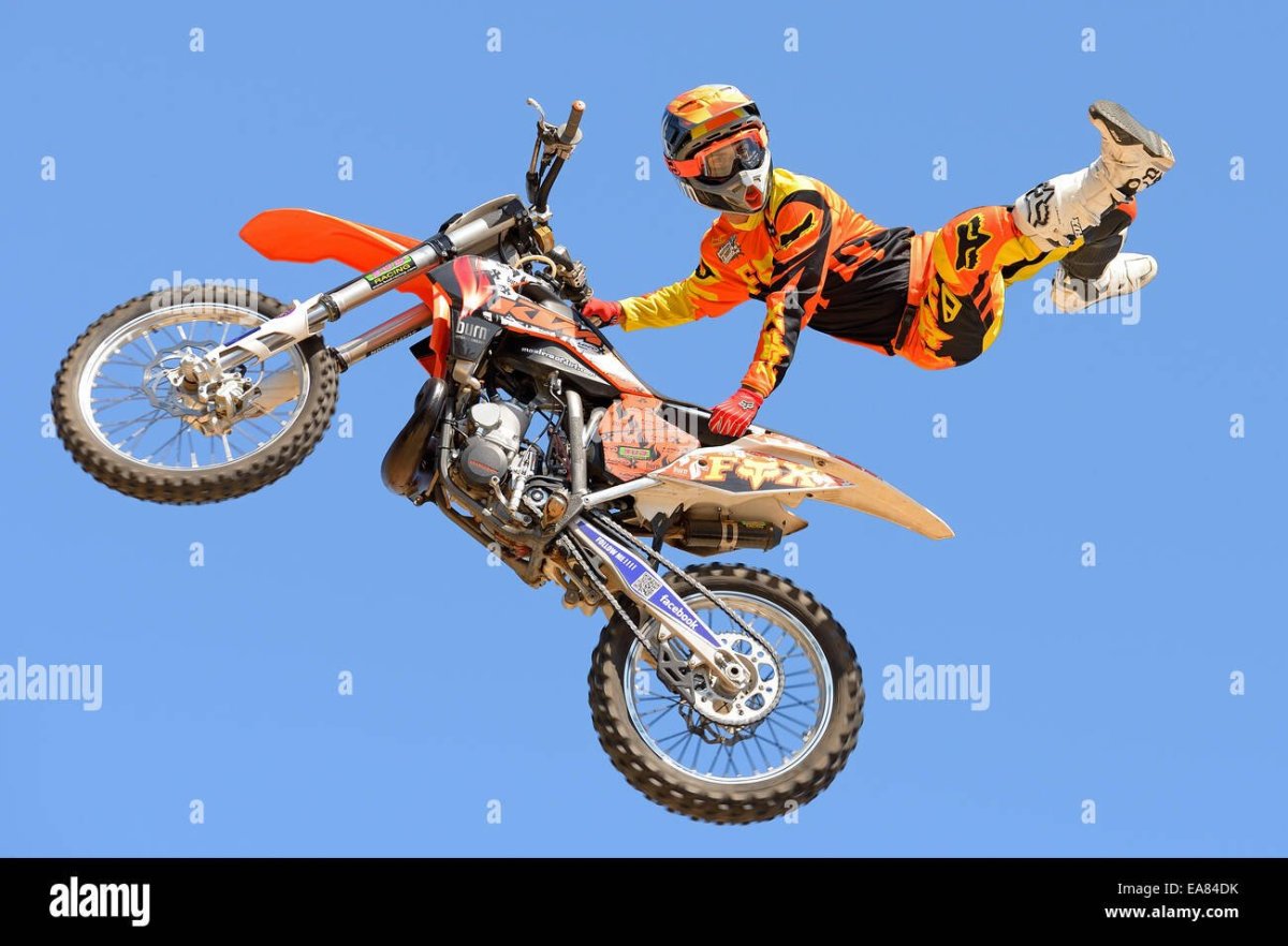 Питбайк фристайл